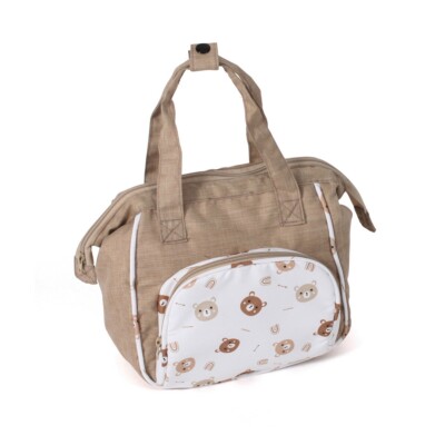 Bayer Chic 2000 Puppenwickeltasche Wickeltasche Flowers lila TOP