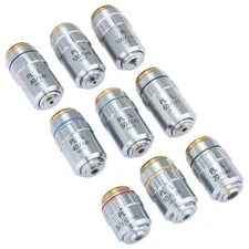 PLAN Achromatic Objective Lens 5X-100X Metallographic PL-A Long Working Distance