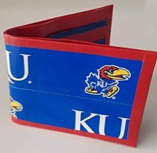 University of Kansas Jayhawks Bi-Fold Duct Tape Wallet NCAA