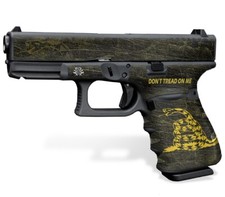 Glock 19 Gen 4 Decal Grip - Don't Tread On Me