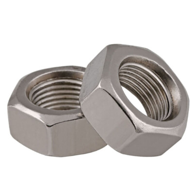 Fine Thread Hex Nuts 304 A2 Stainless Nut M6 M8 M10 M12 M14 M16 M18 M20 M22 M24