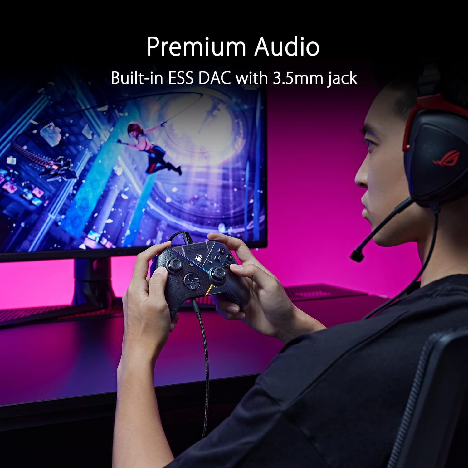 ASUS Controller Gamepad ROG Raikiri (2 back buttons / trigger with ...