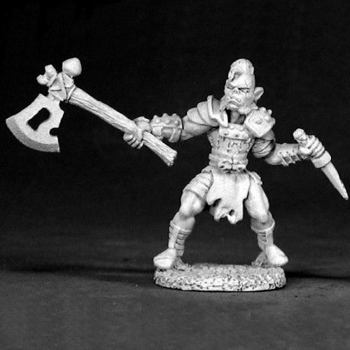 Reaper Miniatures – Dwarf Grunt Warrior – Warlord 14353 – Figurine Métal 35mm Reaper 14353 Nain