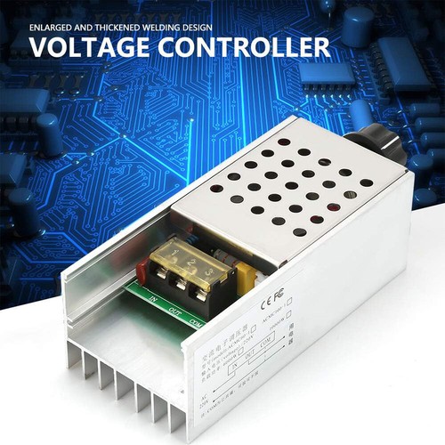 6000W SCR Motor Speed Controller Voltage Regulator Dimmer Thermostat AC110-220V - Picture 4 of 12