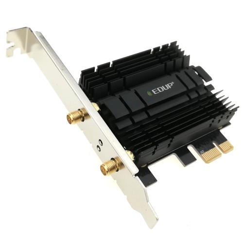 AX3000 Desktop PC PCIe Wireless Network Adapter WiFi 6 Bluetooth Card Gigabit - Picture 7 of 10