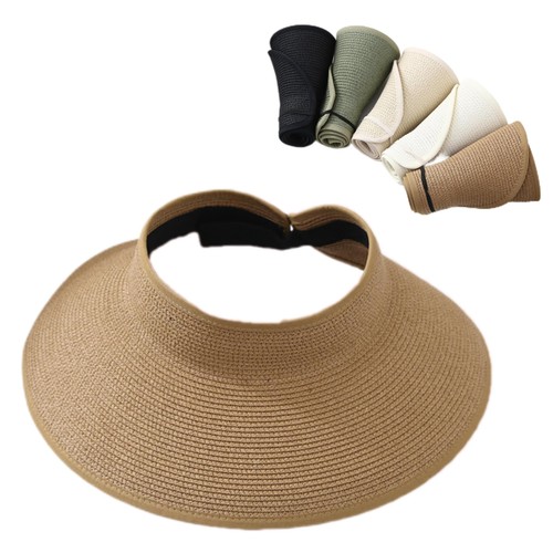 Ultimate UV Protection Women’s Sun Visor Hat - Wide Brim Lightweight Breathab...