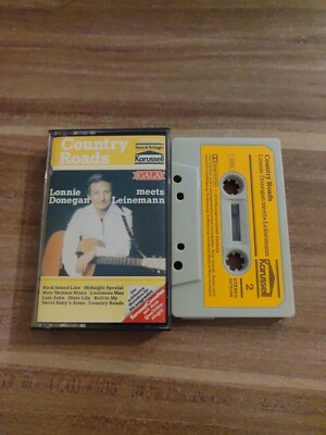 Country Roads Lonnie Donegan Meets Leinemann MC Kassette Tape