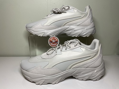 Puma Injector Mono Gray Cushioned Sneakers - 393046-01 - Men's Size 7, 7.5 - New - Picture 5 of 12