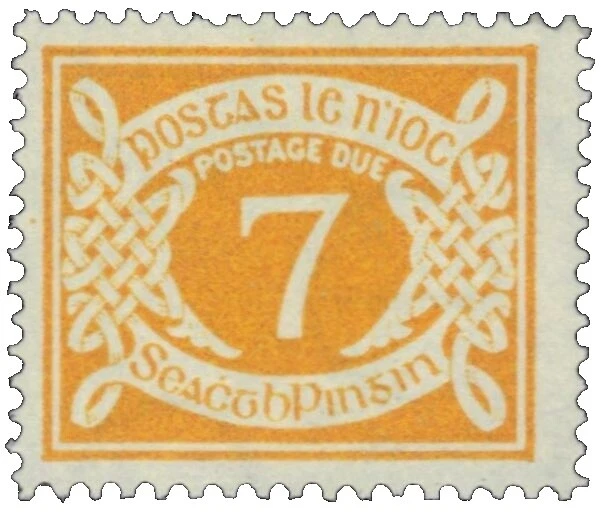 Numeral Cancellation Irish Stamps