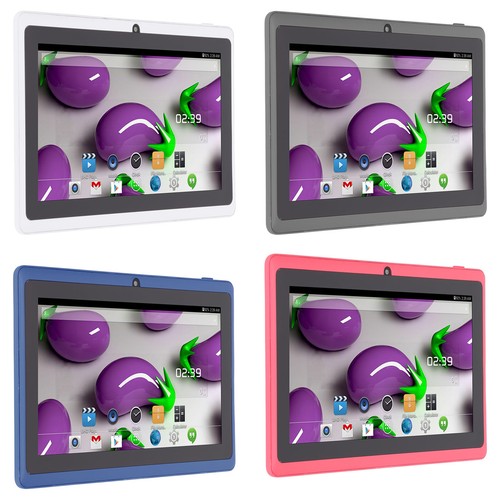 7in Tablet PC Quad Core CPU Kids Tablet 8GB Support WiFi BT 4.0 Dual Camera - Afbeelding 6 van 24