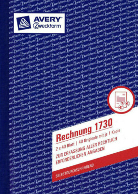 Avery Zweckform 1726 Lavoro, DIN A5, In Carta Copiativa, 3 X 40 - Foto 5