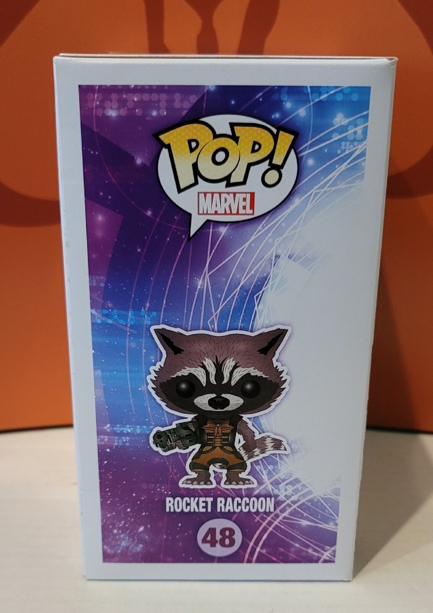 Marvel #0048 Funko POP! Rocket Raccoon | eBay