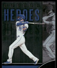 2021 Panini Absolute - Unsung Heroes #UH-8 Whit Merrifield