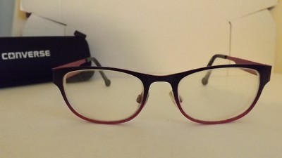 purple converse glasses