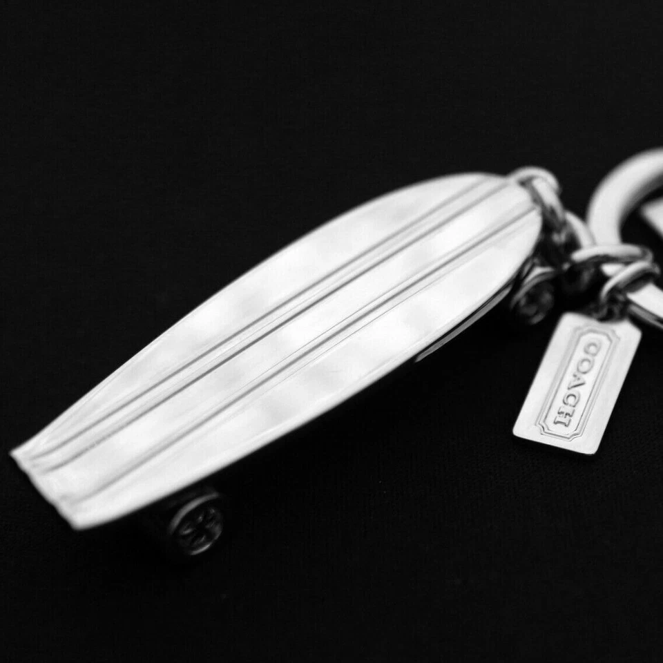 Новый с Ярлыками тренер никель серебро ролик скейтборд брелок кольцо для ключей брелок серебро новый  - Изображение 3 из 4