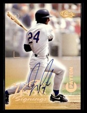 1996 Classic Visions Signings #NNO Jay Payton Autographs Gold