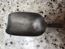 Vintage Aluminum Scoop bar ice feed dry goods commercial 12oz