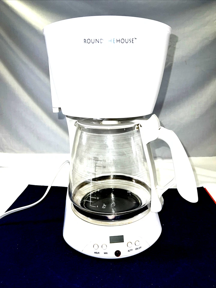 Hamilton Beach Coffee Maker 12 Cup White Drip Machine Model 49319 Working - Image 2 of 4