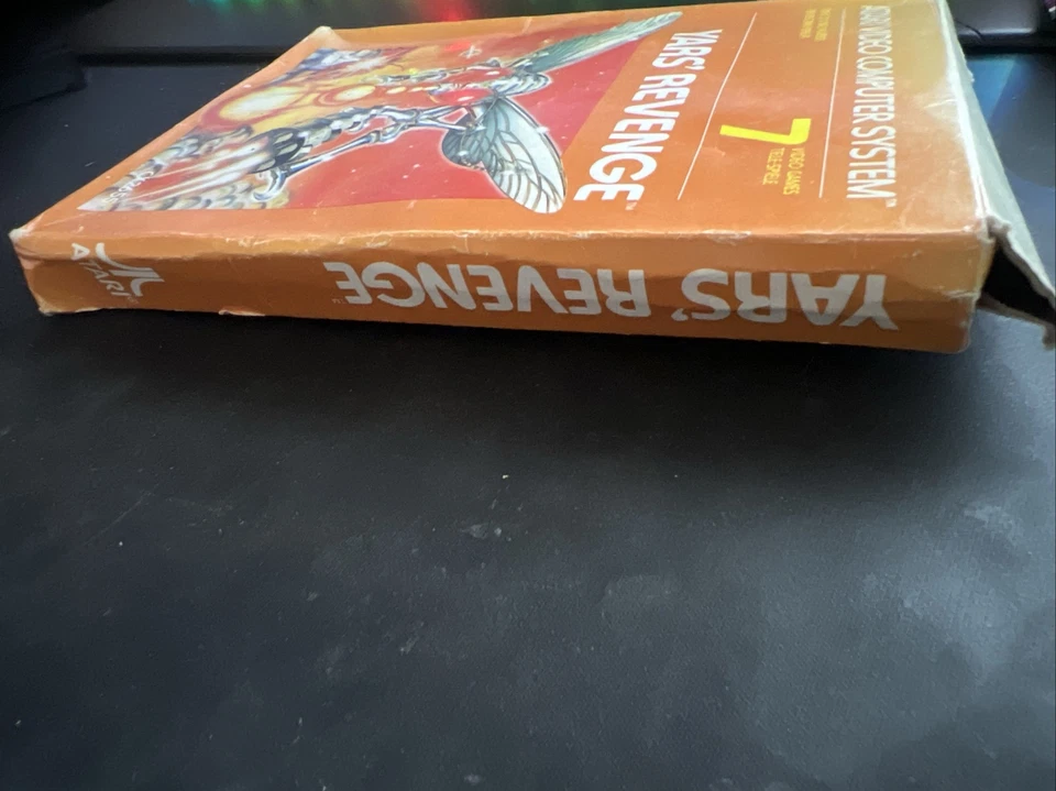 Yar’s Yars Revenge  Atari 2600 VCS  PAL With Manual Working COMPLETE - Image 3 of 4