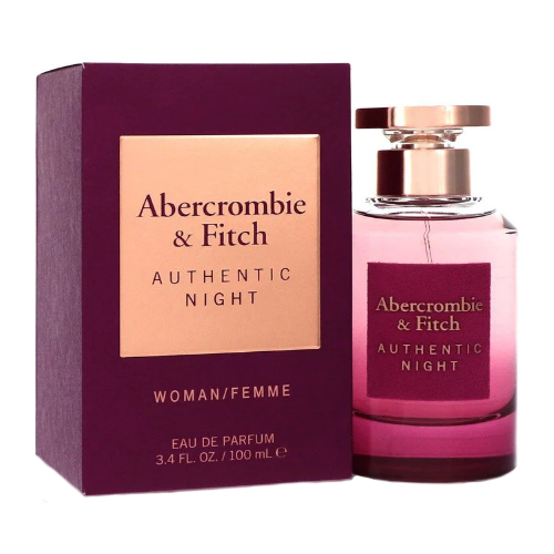 Abercrombie & Fitch Authentic Night 3.4 oz EDP Perfume for Abercrombie & Fitch Authentic Night 3.4 oz EDP Perfume for