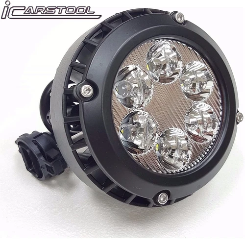 LED Clear Lens Fog Driving Lights Lamp Pair For 2007-2010 Ford Escape 6000K White