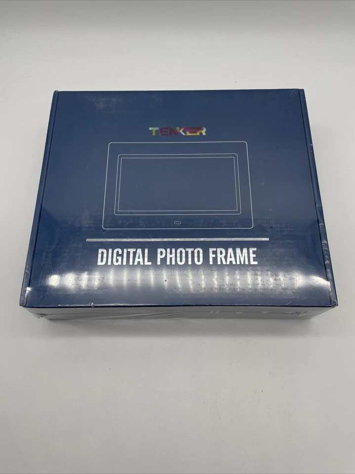 TENKER PF0070 HD Digital Photo Frame IPS LCD Screen with Remote Mod P07P3 - Image 2 of 4