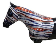 Sleazy Sleepwear SMALL HORSE PRINT HOOD w/ Zipper For Hose 500-800 lbs. 9 PRINTS