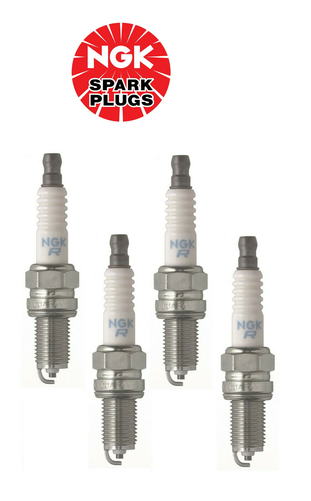 For BMW E34 M5 3.6L L6 Set of 4 Spark Plugs NGK Standard Copper Core Nickel 3481