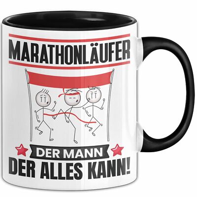Marathonläufer Tasse Geschenk für Marathonläufer Der Mann Der Alles Kann Geschen