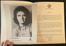 GARY WRIGHT 1976 LOVE IS ALIVE PROMO PRESS KIT PHOTO BIO-BLUES ROCK-SPOOKY TOOTH