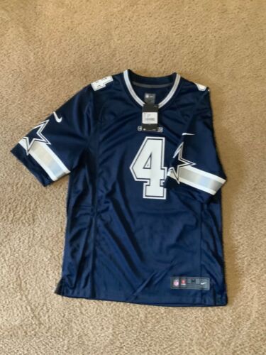 Camiseta deportiva para hombre Dallas Cowboys Dak Prescott #4 estilo juego Nike - Imagen 2 de 8