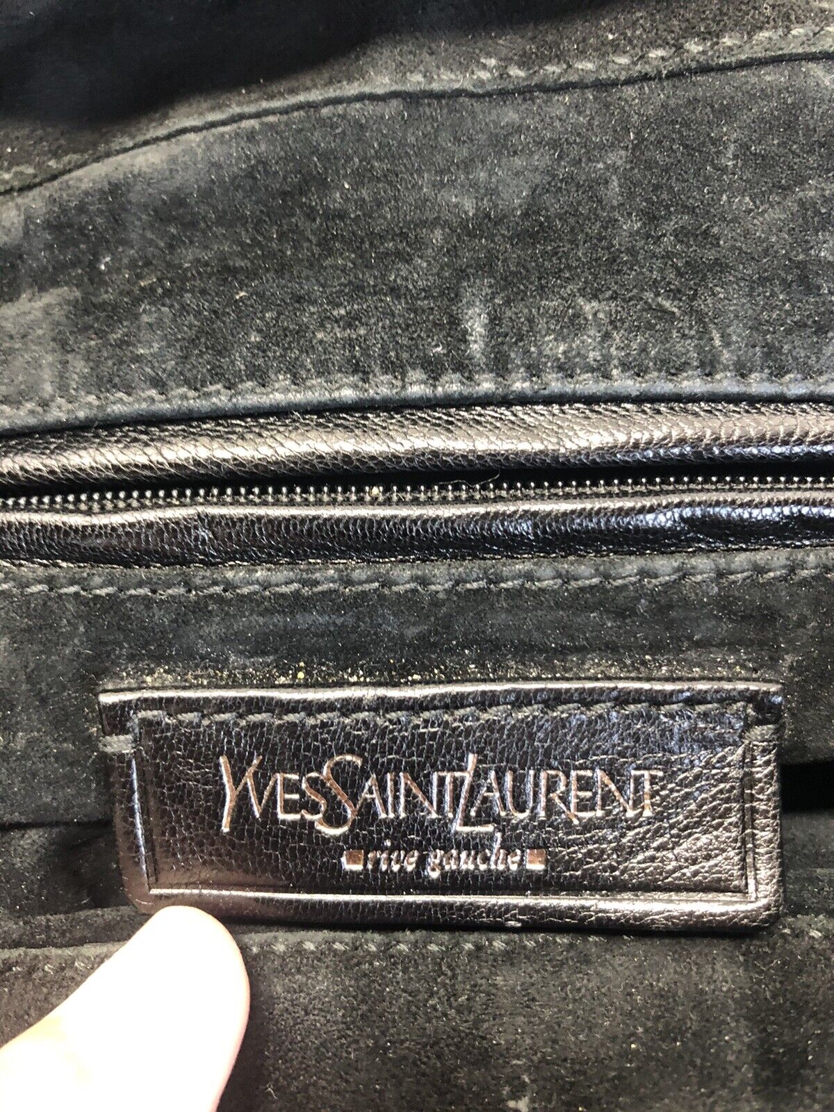 Yve Saint Laurent Flower Handbag - image 11