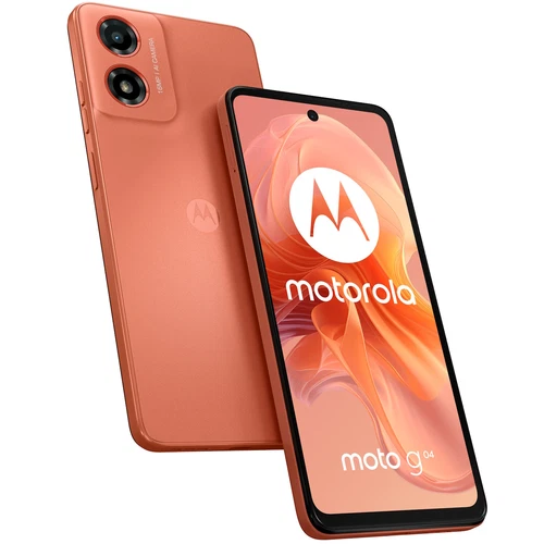 Motorola Moto G04 Octa Core 1.6 GHz 64GB + 4GB RAM, Sunrise Orange, Dual SIM US - Afbeelding 9 van 10
