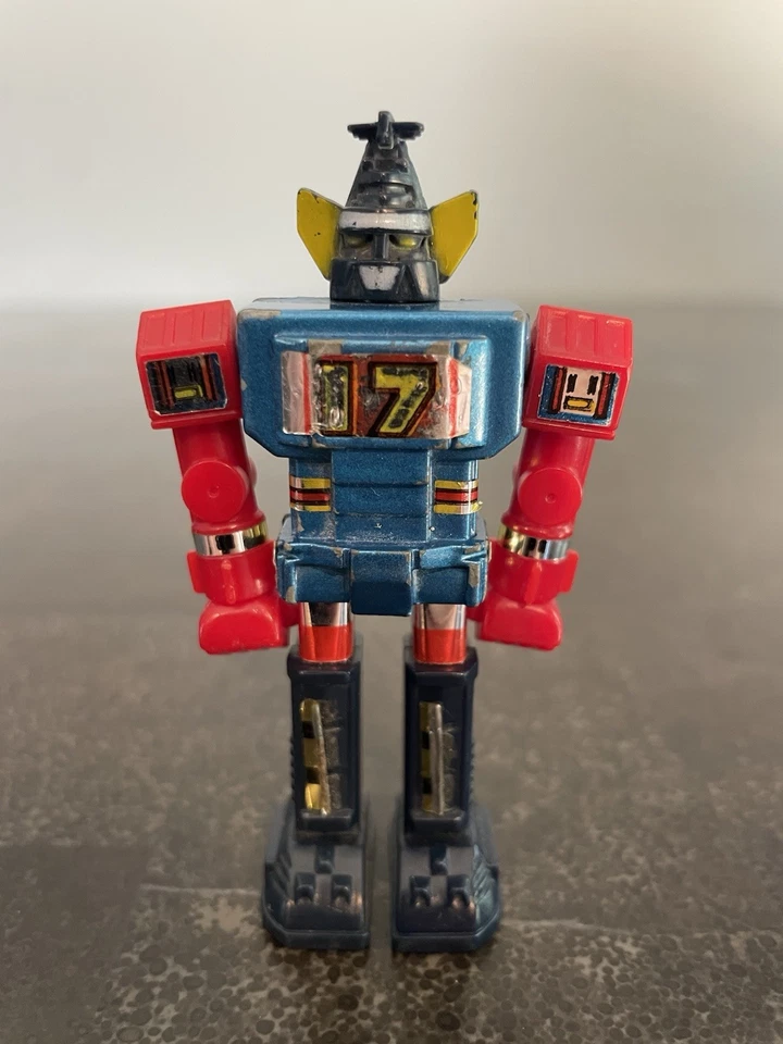 Godaikin Daitetsujin 17 Mini 3" Diecast Shogun Warriors Chokogin Popy 1984 Foto 2 de 4