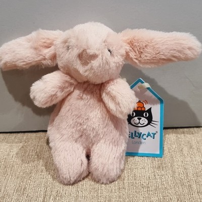 Jellycat Blush Bunny Taschenanhänger neu mit Etikett 