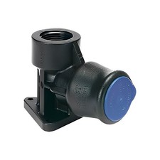 E2798 - TALBOT MDPE Wallplate Elbow (20mm x 1/2") - FREE Next-Day Delivery