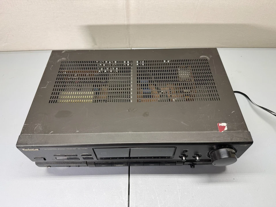 Technics SA-GX190 Receiver HiFi Stereo 2 Channel Home Audio Vintage Phono - Image 4 of 4