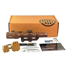 Sig Sauer TANGO6T 1-6X24mm Scope FFP 30mm Tube Illuminated Reticle TAN SOT61DVO
