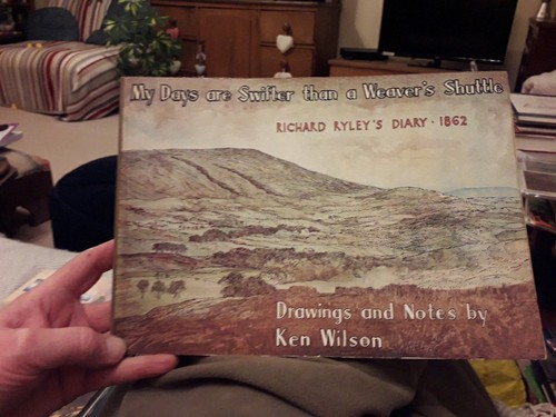 My Days are Swifter than a Weaver's Shuttle Richard Ryley's Diary 1862. PAPERBAC - Picture 1 of 5