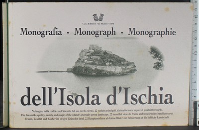MONOGRAPHIE DER INSEL ISCHIA. AA.VV. VERLAG ''LE MAREE''.