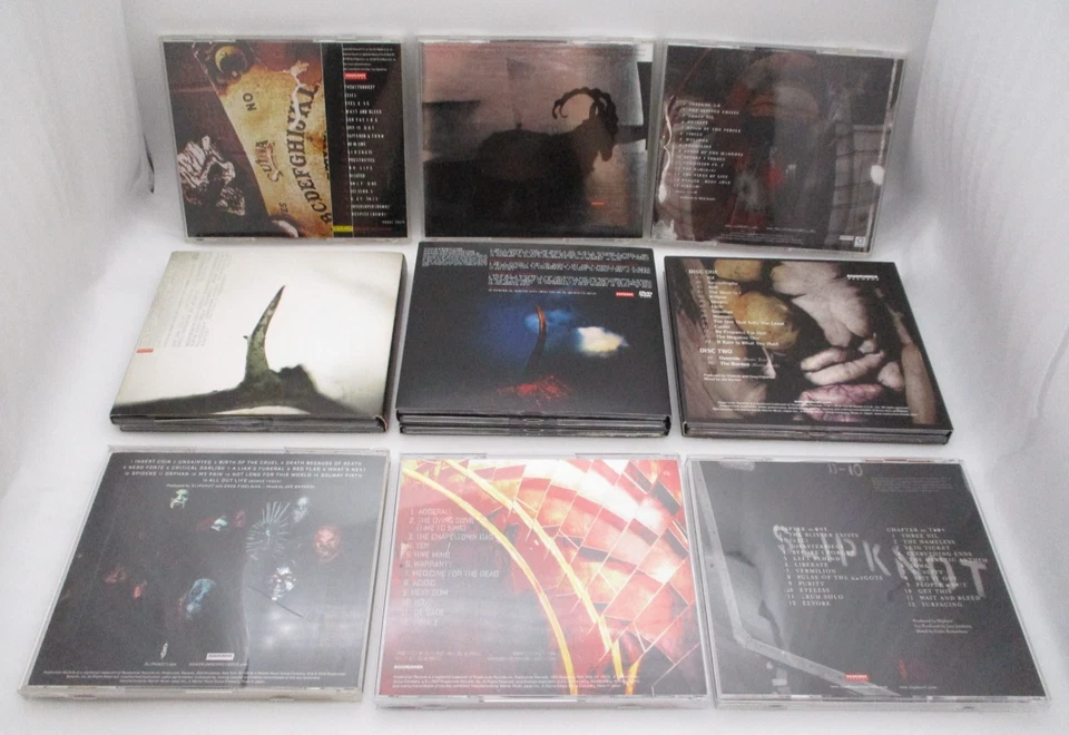 Slipknot CD IOWA THE SUBLIMINAL VERSES ALL HOPE IS GONE the GRAY CHAPTER 9CD - Image 2 of 4