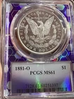 1881-O Morgan Silver Dollar PCGS MS61