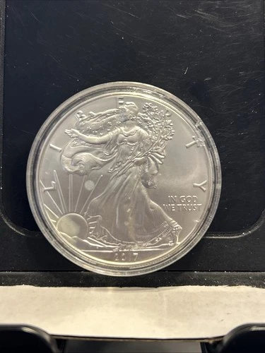 2017 WALKING LIBERTY AMERICAN EAGLE .999 FINE SILVER DOLLAR COIN 1oz. $1 USA