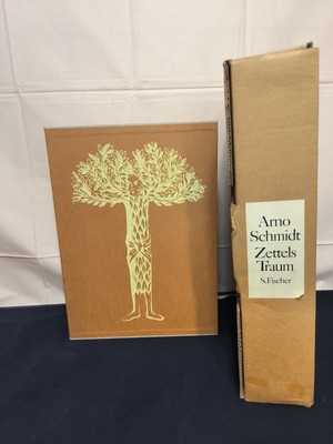 Arno Schmidt Zettels Traum in 8 Bänden S. Fischer Verlag