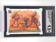 MURRAY MARVIN HARRISON JR. 2024 CLEARLY DONRUSS DOWNTOWN DUOS SGC 9.5 Q3873