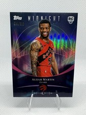 2025-26 Topps Midnight Alijah Martin RC Rookie Twilight /99 #96 Raptors