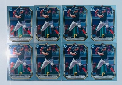 Konnor Griffin 2026 Bowman BCP-92 Chrome - 8 Card Lot