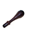 Vintage Blenko Dark Purple Art Glass Stopper 9.25” Long