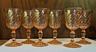 Vintage Cristal D'Arques - Durand Cordial Glasses Rosaline Pink Swirl Optic - 6 — photo 1