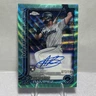 2025 Topps Chrome Update Series - Autographs Agustin Ramirez #RA-AR Aqua Wave...